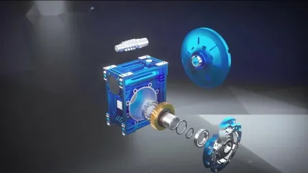 High Quality Aokman RV063 Speed Reducer with Motor Moteur Reducteur