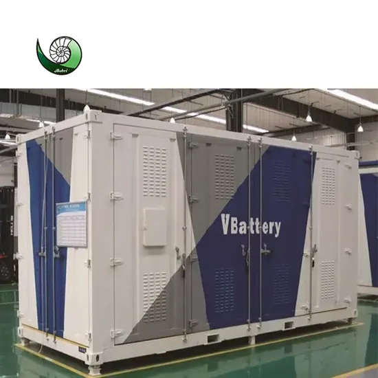 Hot Selling 5kw 10kw 125kw Long Service Life Storage of Electrical Energy Vanadium Redox Flow Battery 